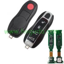 For Porsche 4+1 button keyless remote key with  PCF7953PC1800 Chip 315mhz