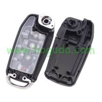 For Ford style face to face remote 3+1 button with 315mhz / 434mhz, please choose the frequency 