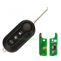 After Market  For Fiat Magnet Marelli BSI 3 button remote key With PCF7946 Chip and 433.92Mhz OE Genuine Part Number: 3659A-FI2AM433TX