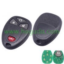 For Buick 3+1 Button remote key  with FCCID: KOBGT04A -315Mhz