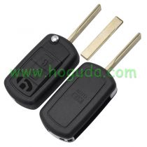 For Landrover 3 button  flip remote key blank without Logo (high quality）(BMW style) 