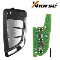 For XHORSE UNIVERSAL KNIFE STYLE FLIP Wired Remote XKKF21EN for VVDI Key Tool VVDI2 