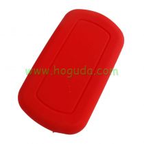 For Landrover 2 button Silicone case（red）