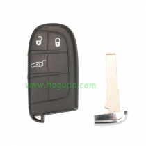 For Fiat 3 button remote key with 433Mhz PCF7953M /PCF7945 4A HITAG AES HITAG AES Chip FCC ID:M3N-40821302