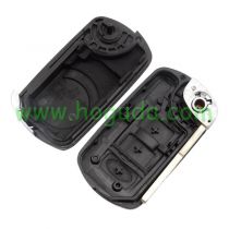 For Landrover 3 button  flip remote key blank with Logo (high quality）(BMW style) 宽钥匙片