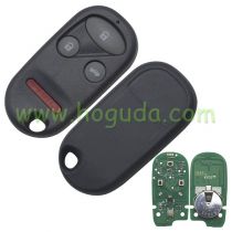 For Honda CIVIC,Pilot,Element 3+1 button remote key with FCCID: NHVWB1U521 433mhz