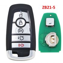KEYDIY Remote key 3 button ZB21- 5 button smart key for KD900 URG200 KD-X2