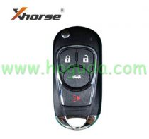 For XHORSE VVDI English Version 3+1 Buttons  XKBU02EN for Buick Style Wire Universal Remote Key  for VVDI Key Tool VVDI2