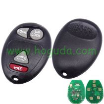 For Buick Regal 4 button remote  key with 315mhz