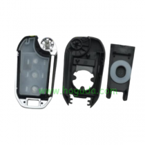 For Opel 3 button remote  Key Shell with HU83 407 blade TRUCK BUTTON