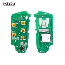 KEYDIY Remote key 4 button ZB25-5 PCB smart key for KD900 URG200 KD-X2
