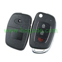For New Hyundai 2+1 button remote key blank with HY20R Blade