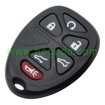 For Cadillac 5+1 button remote key blank With Battery Place