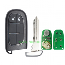 For Chrysler Dodge Ram 2 button smart Remote Car Key with 433Mhz PCF7945 ID46 Chip FCCID:GQ4-54T