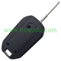 For Opel 2 button modified flip remote key blank with right blade