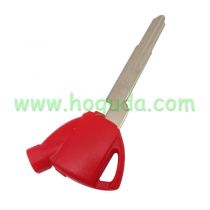 For Suzuki motorcycle bike key blank with right blade（red）