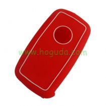 For VW 3 button Silicone case (red)
