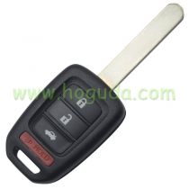 For Honda 3+1 button remote key with PCF7961/HITAG 3 313.8mhz