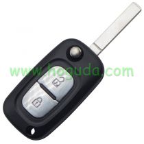 For Renault 2 button remote key blank 