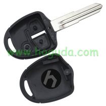 For Mitsubish Outlander 3 button remote key blank with Right Blade