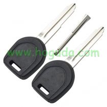 For Mitsubishi transponder Key shell with left blade Without Logo