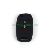 For Kia 3 button silicon case (black)