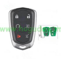 For Cadillac smart keyless 6 button remote key with 433mhz FCC ID: HYQ2EB P/N: 13598512