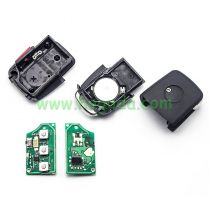 For Ford modified 2+1 button remote key （Original For Ford remote part and transponder key are separated,for 