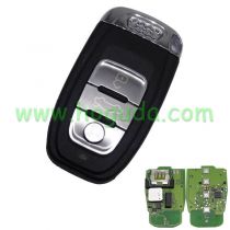 For Audi 3 button remote key with 868mhz For Audi A6, A8, Q3,Q5,Q7, only your remote key is like this, all remote key can use