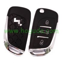 For Citroen DS 3 button remote key with 434mhz FSK model  with PCF7941 chip HELLA 5FA010 354-10 9805939580 00 CMIID2014DJ0339
