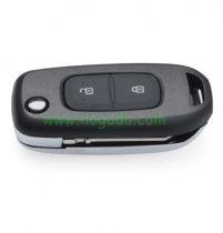 For Renault 2 button remote key blank with HU136 Blade