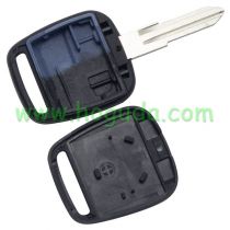For Nissan Bluebird 2 button remote key blank with key pad (No Logo)