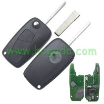 For After-Market for Fiat Delphi BSI 3 button remote key With PCF7946 Chip and 433.92Mhz OE Genuine Part Number: 71765697 - 1611652580 - C11652580F - 9170JF - C009170JFF