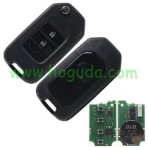 Honda style 2 button remote key B10-2 for KD300 and KD900 to produce any model remote