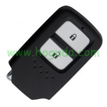 Original For  Honda 2 Button remote key with 313.8mhz  7214-T5C-J01 ，the rear cover is blue
