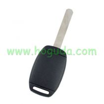 For Honda 2+1 button remote key blank（with chip groove place) enhanced version