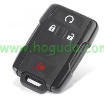 For Chevrolet black 4 button remote key with 433mhz              FCC ID：M3N32337100 