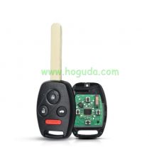 For Honda 3+1 button remote key with  313.8Mhz  ID46 chip FCCID:N5F-S0084A