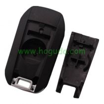 For Peugeot 3 button remote key blank with VA2 blade without logo