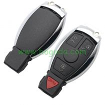For Benz 3+1 button remote key blank with panic button 