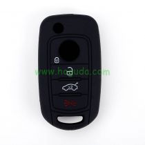 For Fiat 4 button silicon case (black)