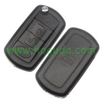 For Landrover 3 button  flip remote key blank without Logo (high quality）(BMW style) 宽钥匙片