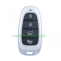 For Hyundai 4 button Smart Remote Key Shell