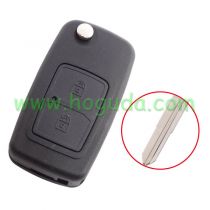 For Chery 2 button  remote key with 434mhz