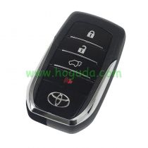 For Toyota 4 button remote key blank 
