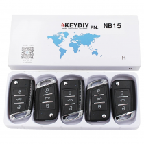 KEYDIY Remote key NB15 3 button Multifunction remote key