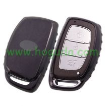 For Hyundai TPU protective key case black color 