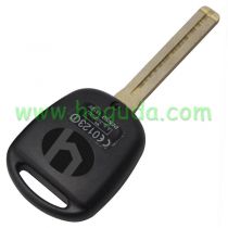 For Lexus 2 button remote key blank with TOY40 blade (long blade-46mm)