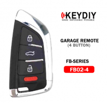KEYDIY Luxury Garage Remote KDFB02-4 Remote for KD900 KD-X2 Auto Key Programmer