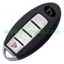 For Infinite   3+1 button remote key blank with smart key